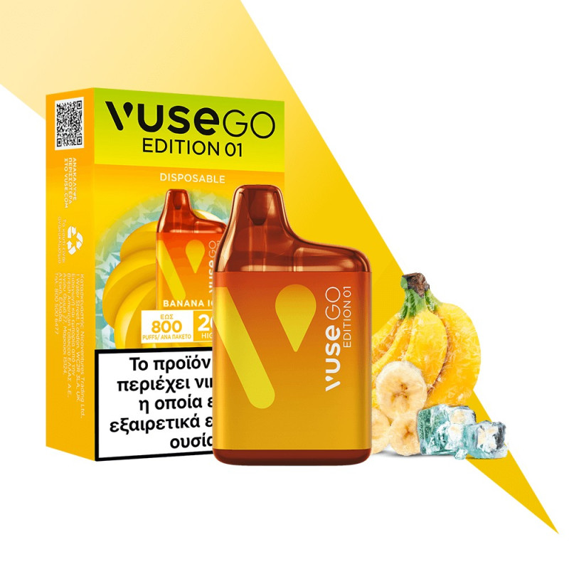Vuse GO Edition 01 Banana Ice Vuse GO Edition 01 Banana Ice