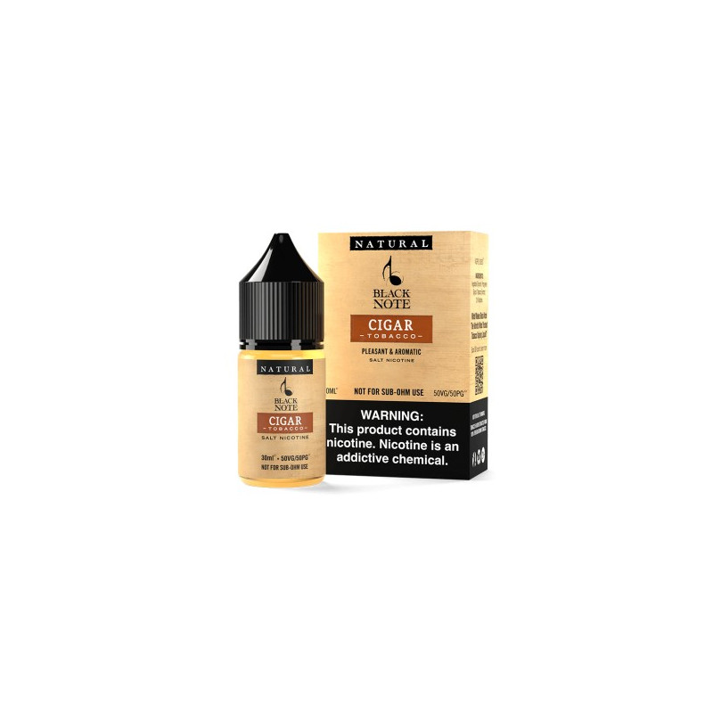 Black Note - Cigar Tobacco 30ml Salt