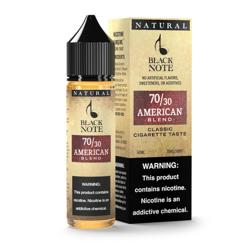 Black Note - American Blend 60ml Black Note - American Blend 60ml