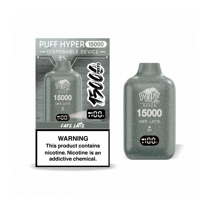 PUFF HYPER - CAFE LATTE