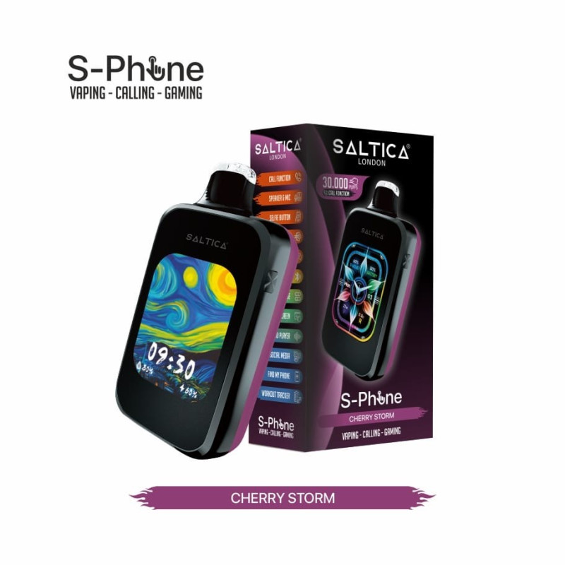 Saltica S-Phone - Cherry Storm Saltica S-Phone - Cherry Storm