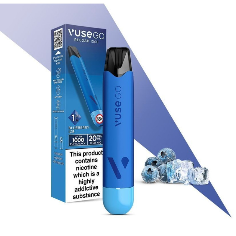 Vuse GO Reload 1000 Pen - Blueberry Ice